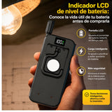 Lámpara LED COB con cuello flexible, imán y función power bank — imagen 6 de 8