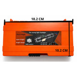 Linterna LED power bank con COB lateral, 9 modos y resistencia IP67 — imagen 5 de 5