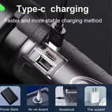 Lámpara LED con tecnología COB, efecto patrulla y correa resistente — imagen 3 de 5