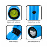 Mini lámpara LED USB Tipo-C para conectar al celular como luz portátil — imagen 5 de 5