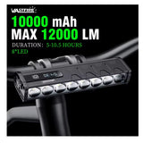 Barra LED de 8 luces con 12000 lúmenes y carga USB tipo C — imagen 3 de 7