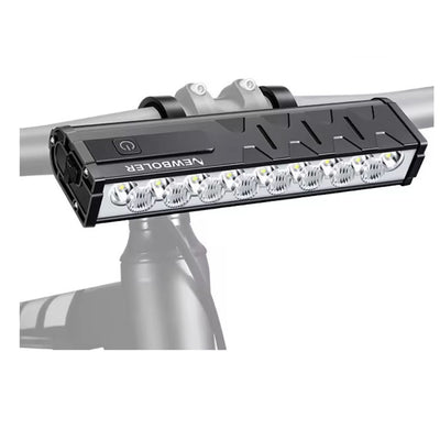 Barra luz LED de 17 chips con 10000 lúmenes para bicicleta