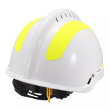 Casco tipo bombero para labores de rescate, disponible en rojo y blanco — imagen 5 de 8