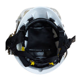 Casco tipo bombero para labores de rescate, disponible en rojo y blanco — imagen 6 de 8