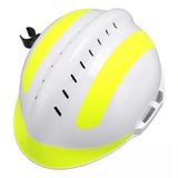 Casco tipo bombero para labores de rescate, disponible en rojo y blanco — imagen 7 de 8