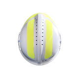 Casco tipo bombero para labores de rescate, disponible en rojo y blanco — imagen 8 de 8