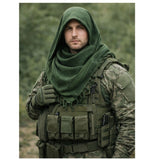 Palestina shemagh militar de 100% algodón verde militar — imagen 5 de 5