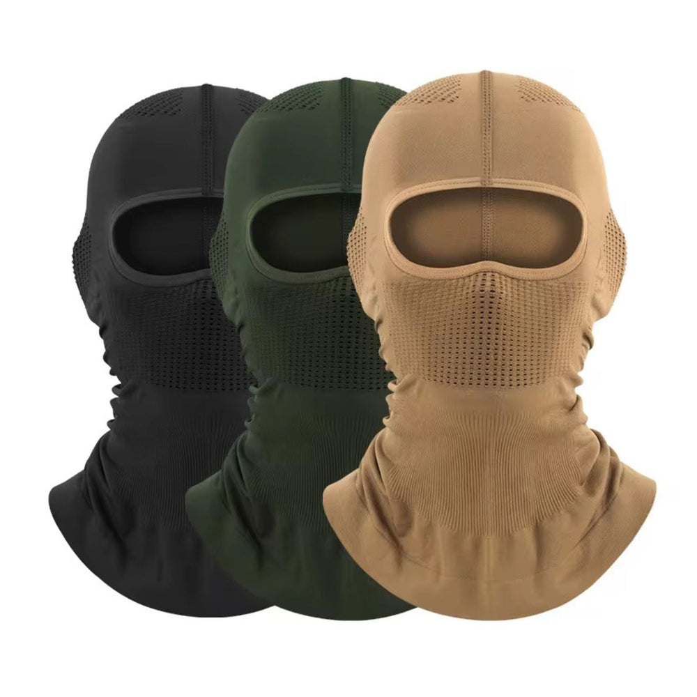 Pasamontañas balaclava de licra transpirable compatible con casco