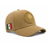 Gorra México con escudo nacional bordado en color caqui — imagen 3 de 4