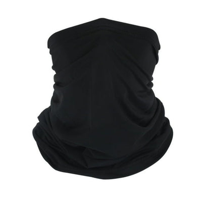 Bandana máscara deportiva color gris para moto y ciclismo