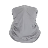 Bandana máscara deportiva color gris para moto y ciclismo — imagen 2 de 4
