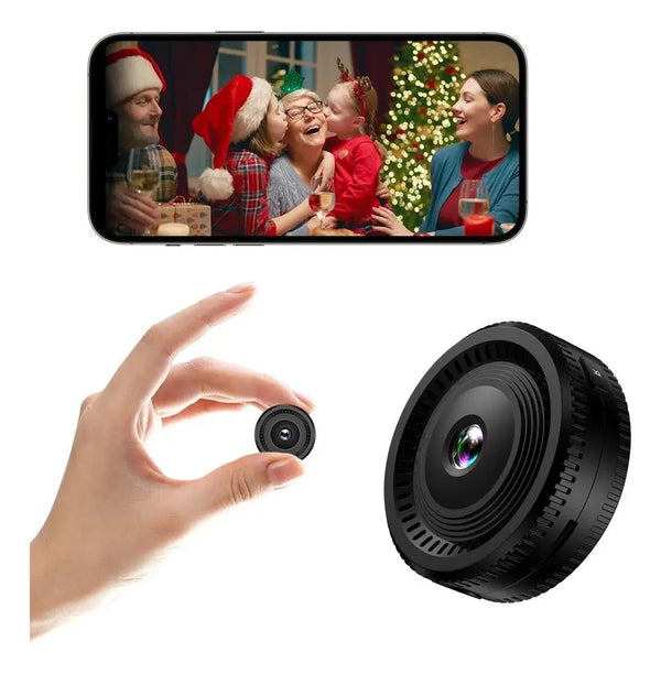 Mini Cámara espía  Wifi Recargable 1080p HD Visión Nocturna Fralugio