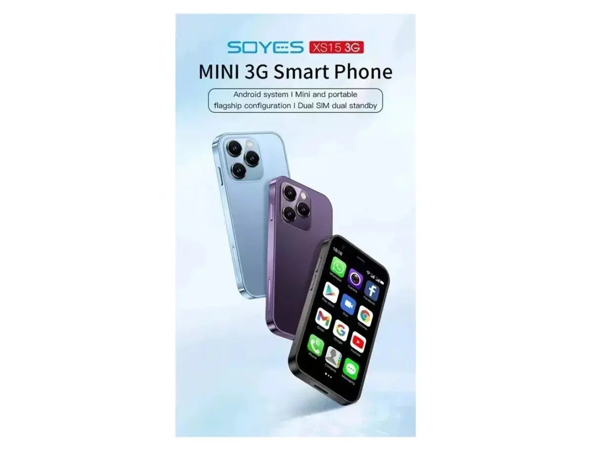 Mini Smartphone Soyes Xs15, Tarjetas Sim Duales, 16 Gb Y 2 Gb De Ram Fralugio