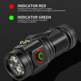Mini linterna LED con corta soga, imán y rompevidrio — imagen 2 de 10