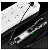 Mini lámpara LED recargable USB con zoom y 5 modos de luz — imagen 5 de 6