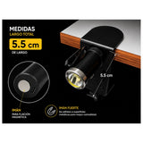 Mini lámpara LED magnética de 300 lúmenes recargable — imagen 4 de 7