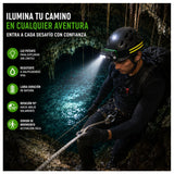 Lámpara minera LED con sensor de movimiento y pantalla digital de batería — imagen 7 de 7
