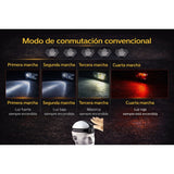 Lámpara frontal LED COB de 30W recargable por USB-C con imán — imagen 2 de 5
