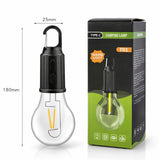 Foco LED de campamento recargable con luz blanca cálida y gancho — imagen 3 de 3