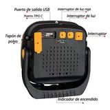 Reflector LED portátil con imán, power bank y giro de 180° — imagen 2 de 4