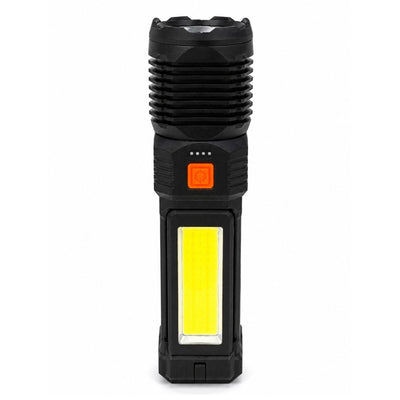 Lámpara LED COB giratoria 90° con indicador de batería en 4 niveles
