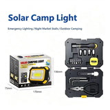 Reflector LED solar 3 en 1 con kit de herramientas y power bank — imagen 5 de 8