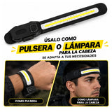 Lámpara LED de pulsera o cabeza con 8 modalidades de iluminación — imagen 4 de 5
