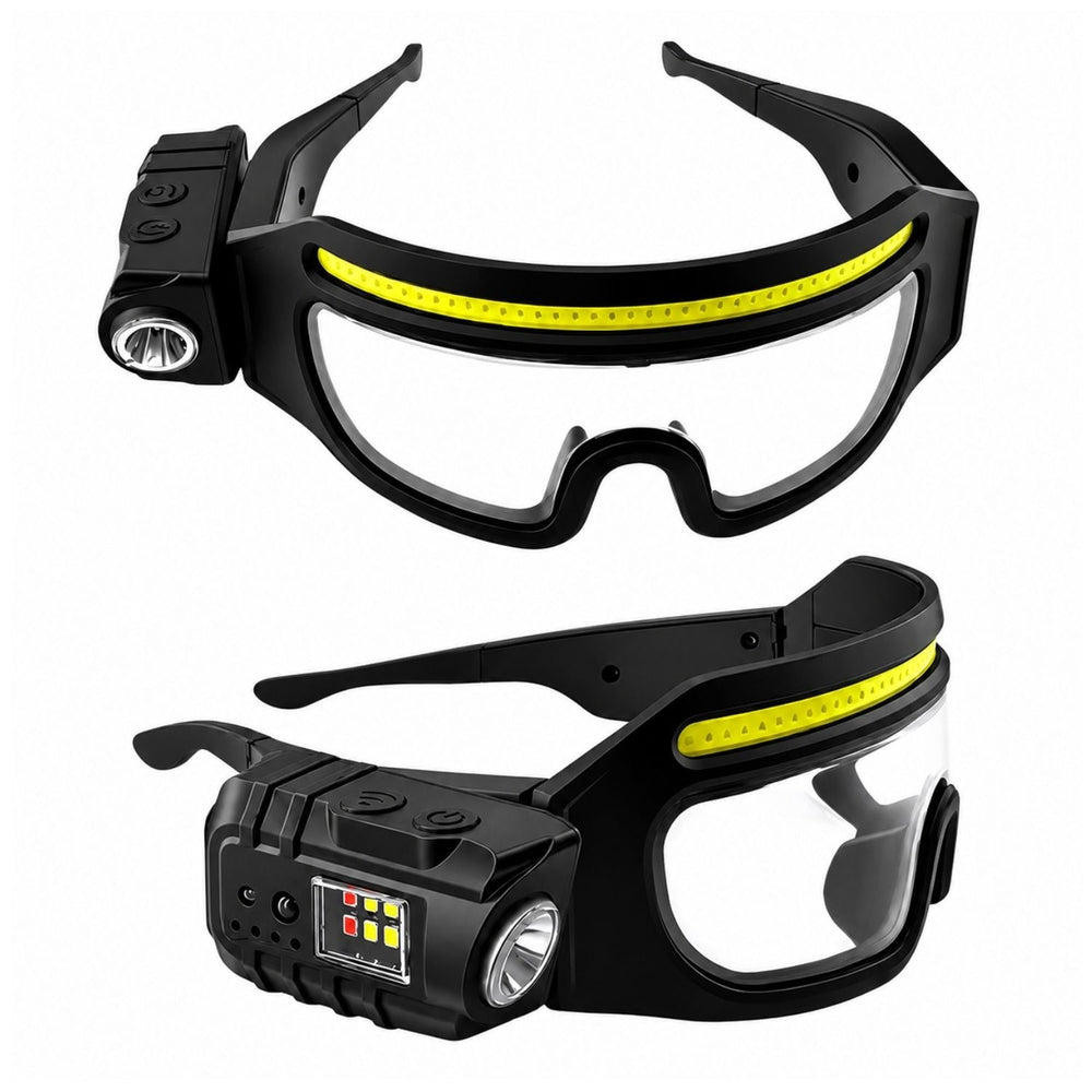 Lentes con luz LED COB y sensor de movimiento para uso nocturno