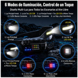 Lentes con luz LED COB y sensor de movimiento para uso nocturno — imagen 3 de 5