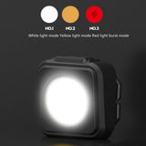 Linterna de cabeza LED con luz blanca, ámbar y roja — imagen 4 de 4