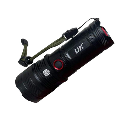 Lámpara LED P70 con función power bank y zoom ajustable