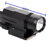 Lámpara LED táctica de montaje para arma sobre riel — imagen 5 de 5