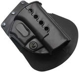 Funda táctica rígida negra compatible con Glock 17, 19, 22 y 23 — imagen 2 de 4