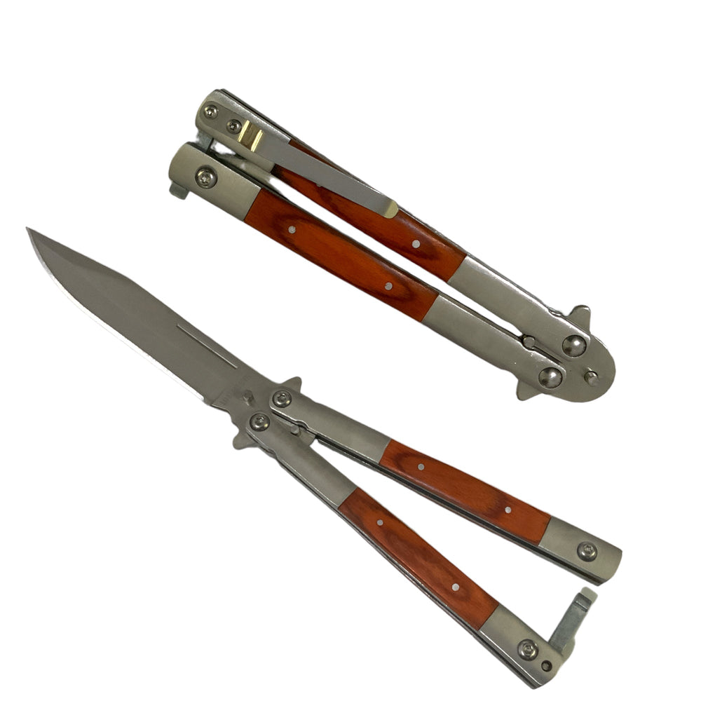 Navaja mariposa modelo JF315 con sistema de doble mango