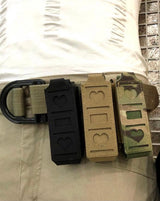 Porta cargador negro de liberación rápida con montaje sistema molle — imagen 2 de 5