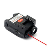 Mira 2 en 1 con láser y lámpara recargable por USB en riel picatinny — imagen 1 de 3