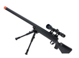 Bípode metálico ajustable montado en rifle para tiro apoyado — imagen 1 de 3
