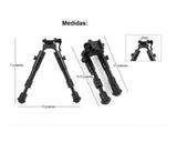 Bípode metálico ajustable montado en rifle para tiro apoyado — imagen 2 de 3