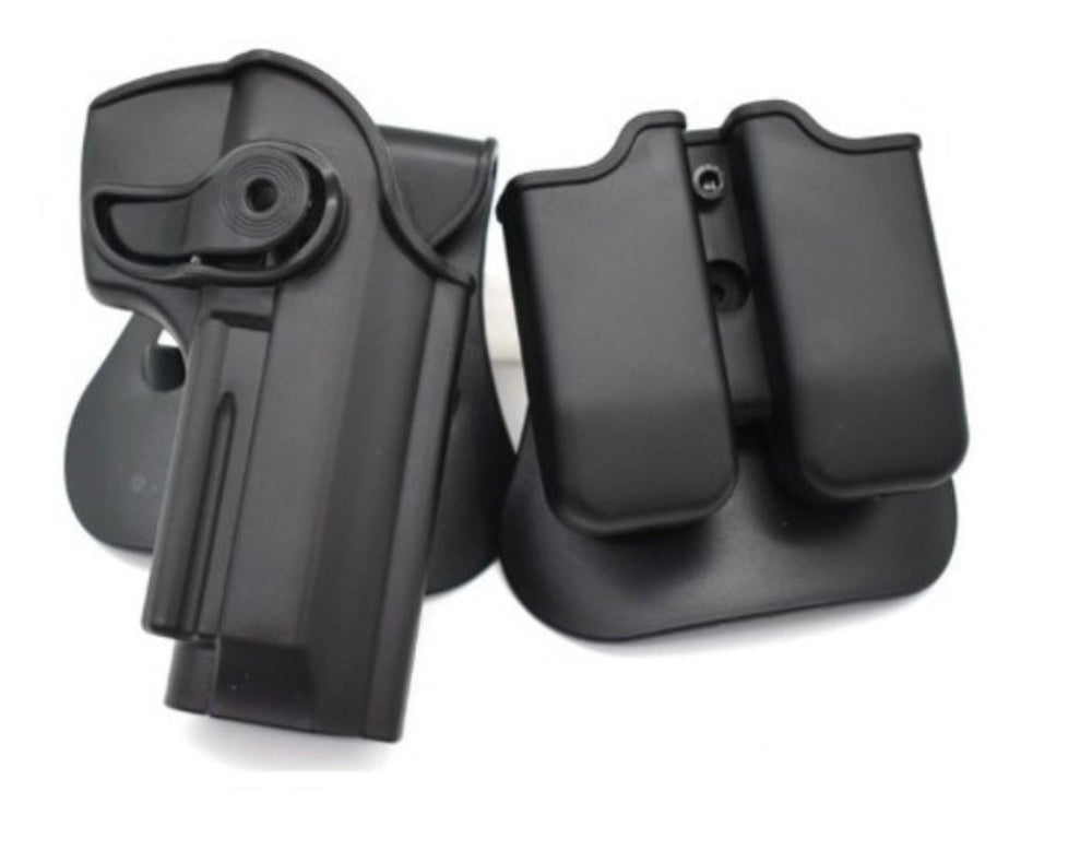 Funda holster para Beretta 92 96 con porta cargador doble