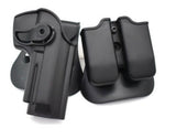 Funda holster para Beretta 92 96 con porta cargador doble — imagen 1 de 4