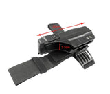 Pistolera piernera negra con doble bloqueo compatible con Glock 17 18 19 20 — imagen 3 de 3
