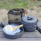 Set de cocina portátil de 7 piezas para acampar — imagen 3 de 3