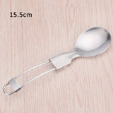 Cuchara plegable compacta para camping y senderismo — imagen 2 de 8