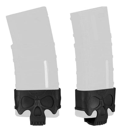 Mag assist calibre 5.56 con diseño de calavera en varios colores