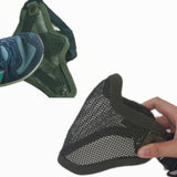 Máscara de malla metálica estilo militar para gotcha y paintball — imagen 2 de 6