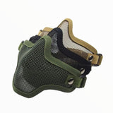 Máscara de malla metálica estilo militar para gotcha y paintball — imagen 1 de 6