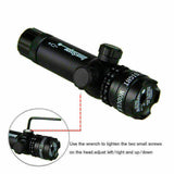Mira con láser rojo montada en riel de 20 mm para rifle — imagen 2 de 3
