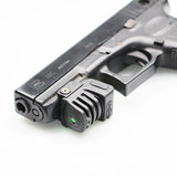 Puntero láser recargable por USB montado en pistola tipo Glock — imagen 1 de 3