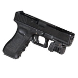 Puntero láser recargable por USB montado en pistola tipo Glock — imagen 2 de 3