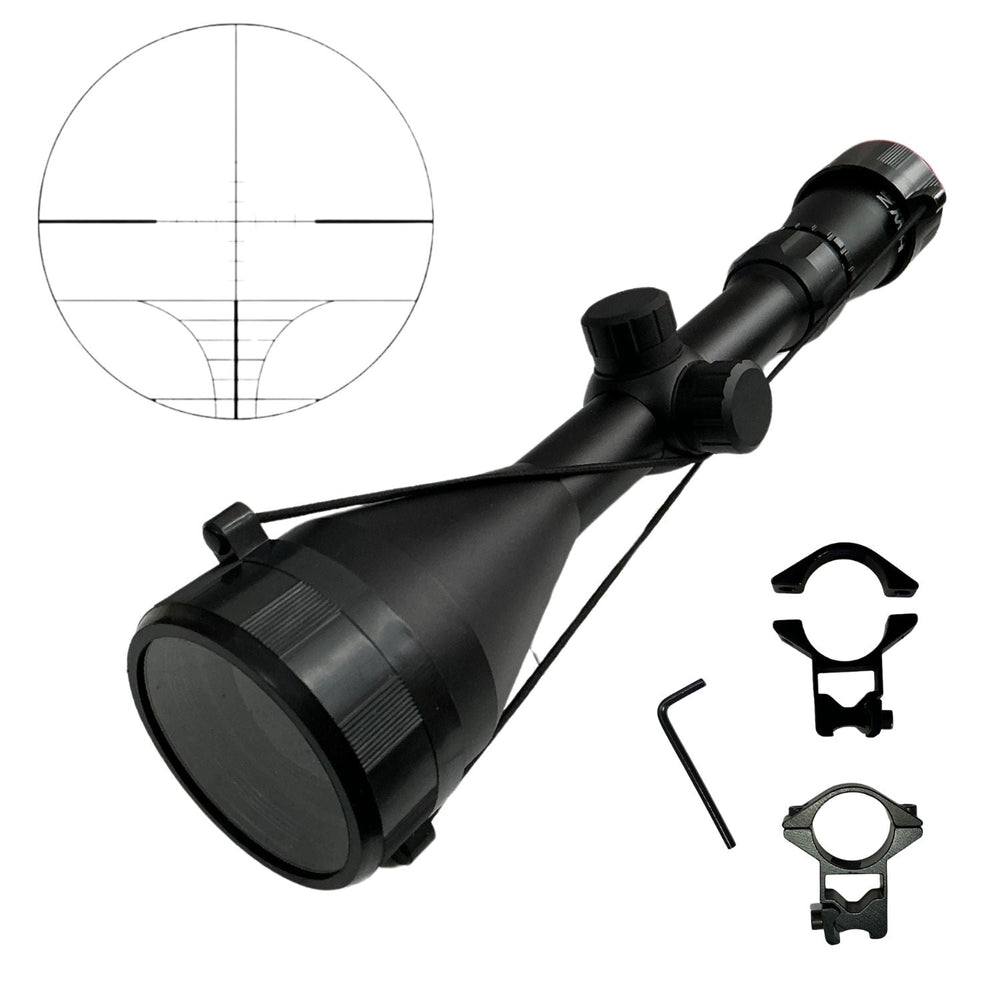 Mira telescópica para rifle deportivo con zoom variable 3x a 9x
